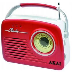 Портативный радиоприемник Akai APR-11R (Red/White)