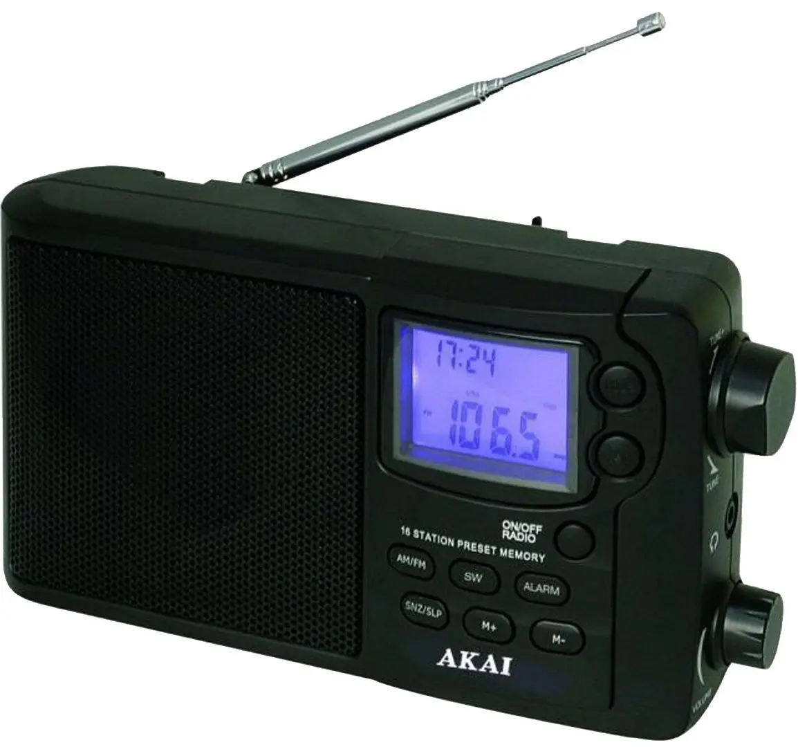 Портативный радиоприемник Akai APR-2418 (Black)