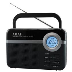 Портативный радиоприемник Akai PR006A-471U (Black)