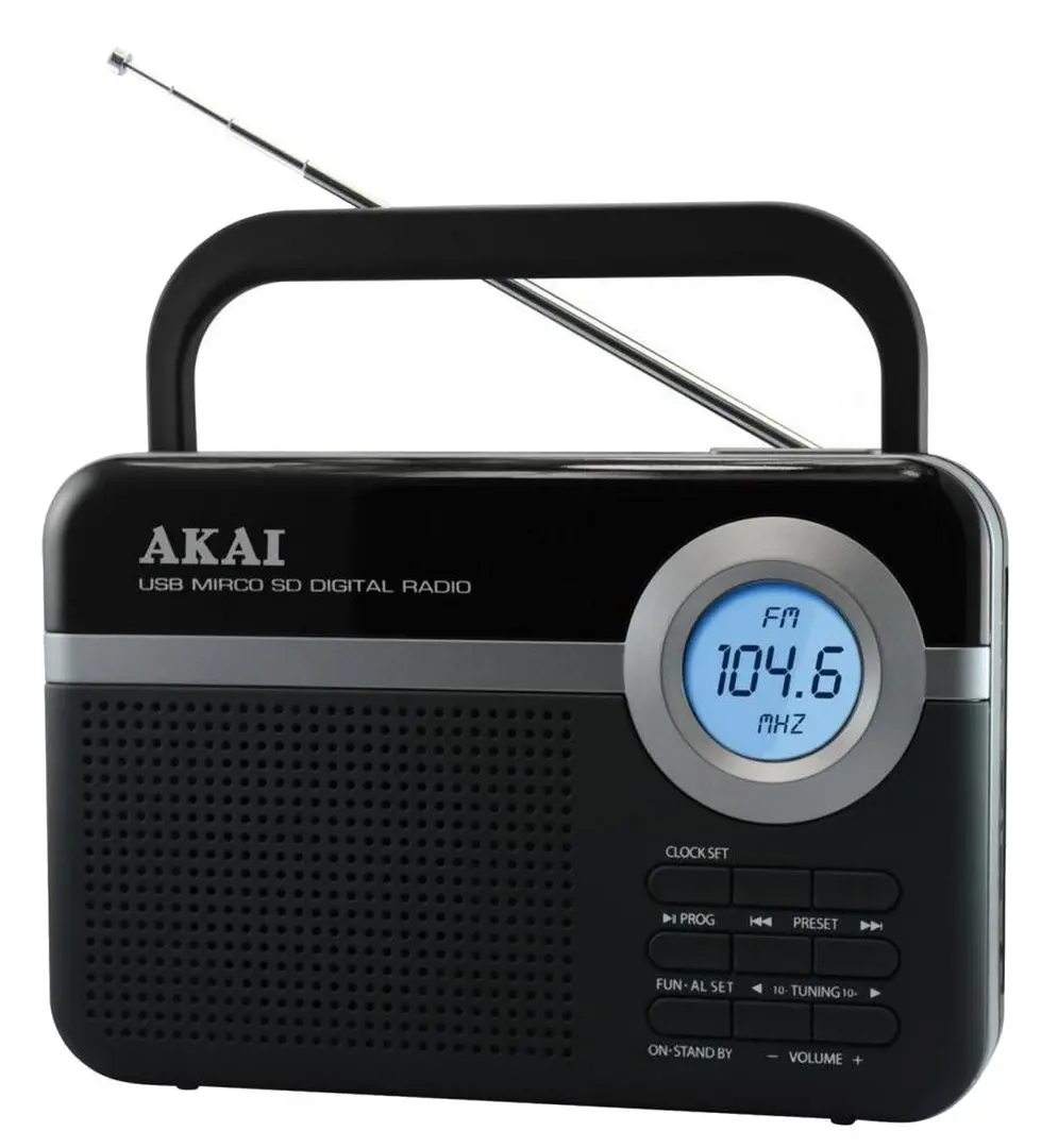 Портативный радиоприемник Akai PR006A-471U (Black)