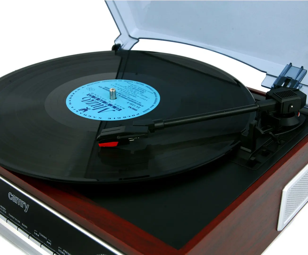 Радиоприёмник с виниловым проигрывателем Camry CR 1168 (Brown/Inox)