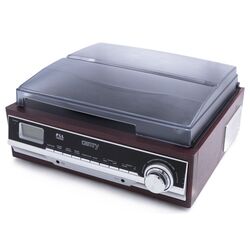 Радиоприёмник с виниловым проигрывателем Camry CR 1168 (Brown/Inox) Thumb