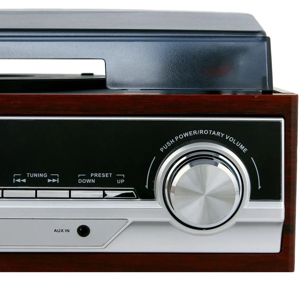 Радиоприёмник с виниловым проигрывателем Camry CR 1168 (Brown/Inox)