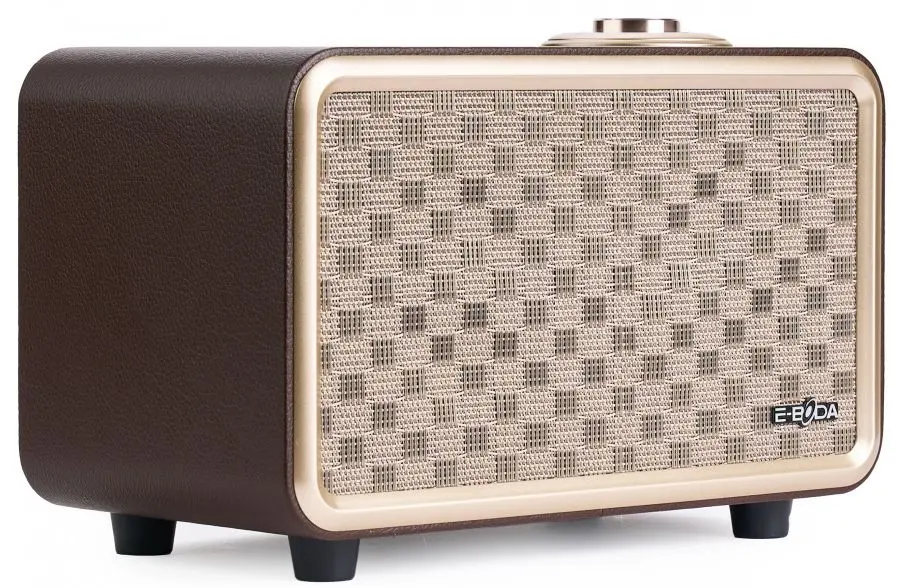 Портативная акустическая колонка E-Boda Retro Vibe 100 (Brown) - 2