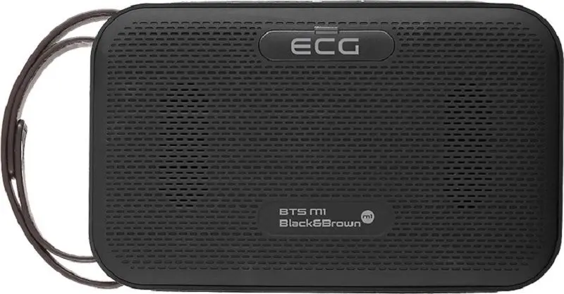 Беспроводная портативная колонка ECG BTS M1 (Black/Brown) - 6