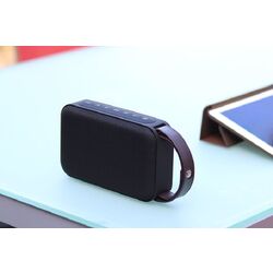 Беспроводная портативная колонка ECG BTS M1 (Black/Brown) Thumb