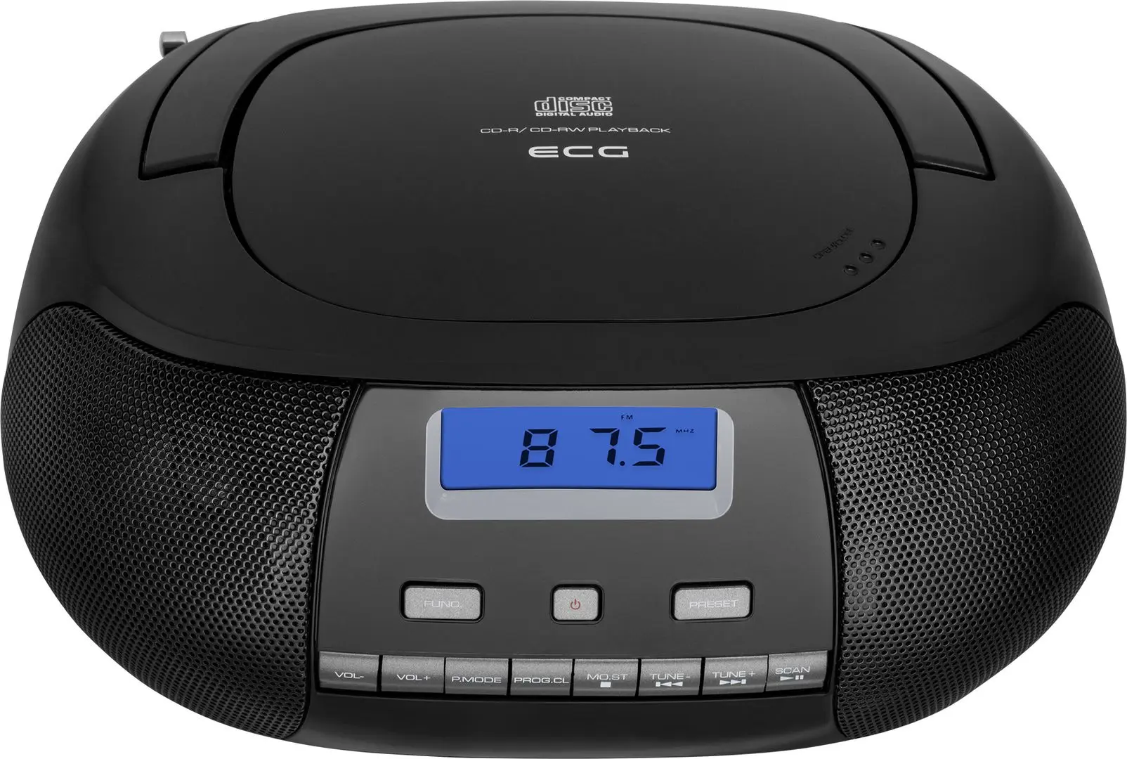 CD Player ECG CDR 500 (Black) - 2