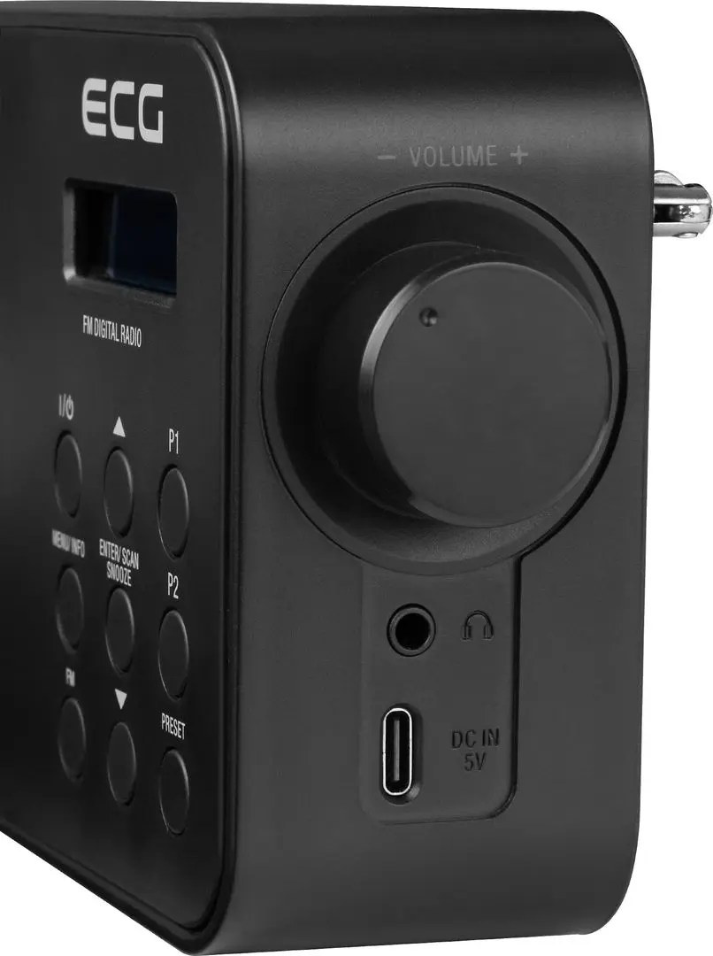 Radio portabil ECG R 105 (Black) - 4