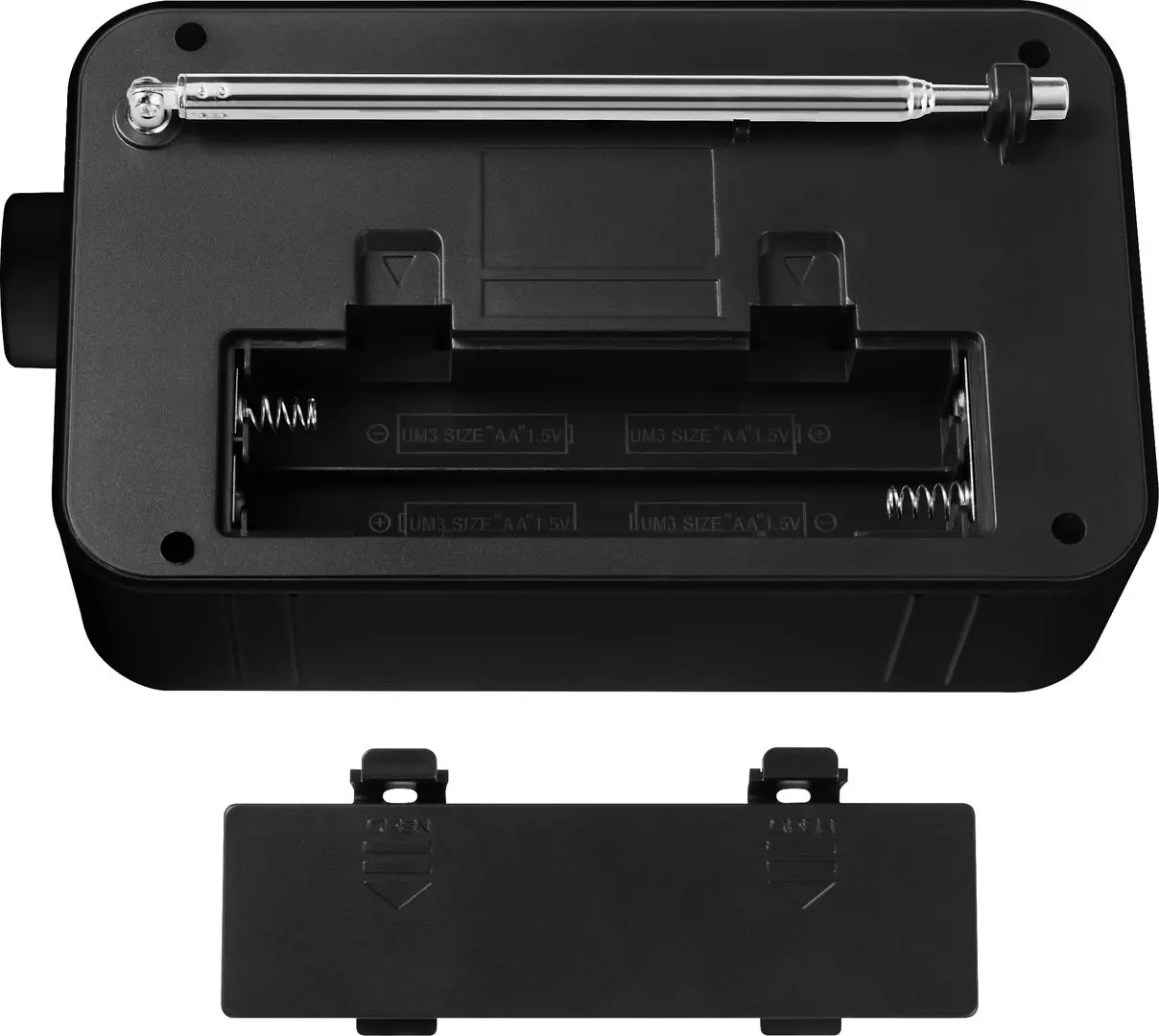 Radio portabil ECG R 105 (Black) - 5