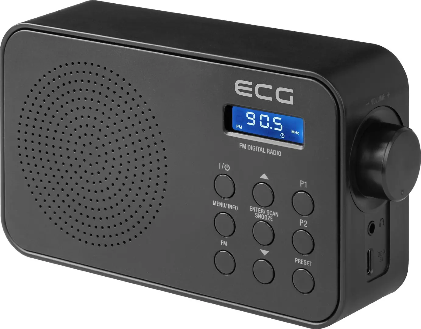 Radio portabil ECG R 105 (Black)