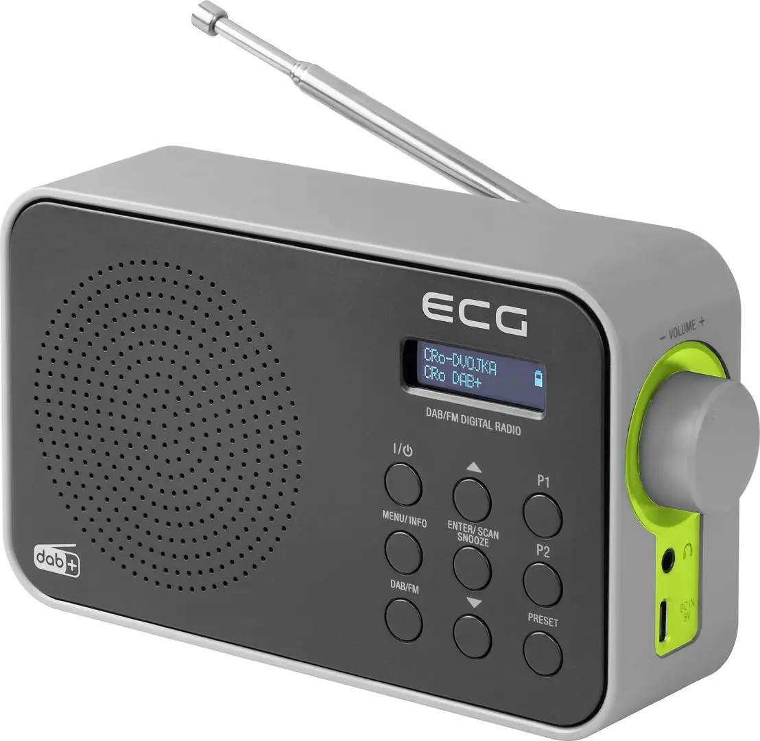Radio portabil ECG RD 110 DAB (Grey/Black) - 2