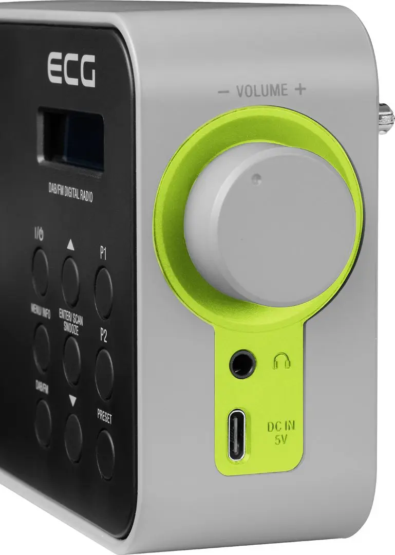Radio portabil ECG RD 110 DAB (Grey/Black) - 3