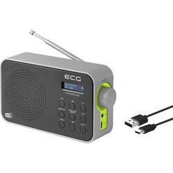 Radio portabil ECG RD 110 DAB (Grey/Black) Thumb