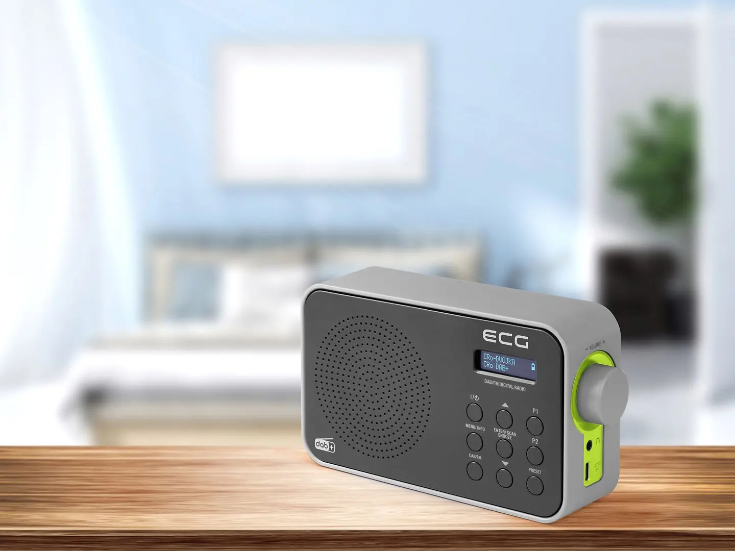 Radio portabil ECG RD 110 DAB (Grey/Black) - 7