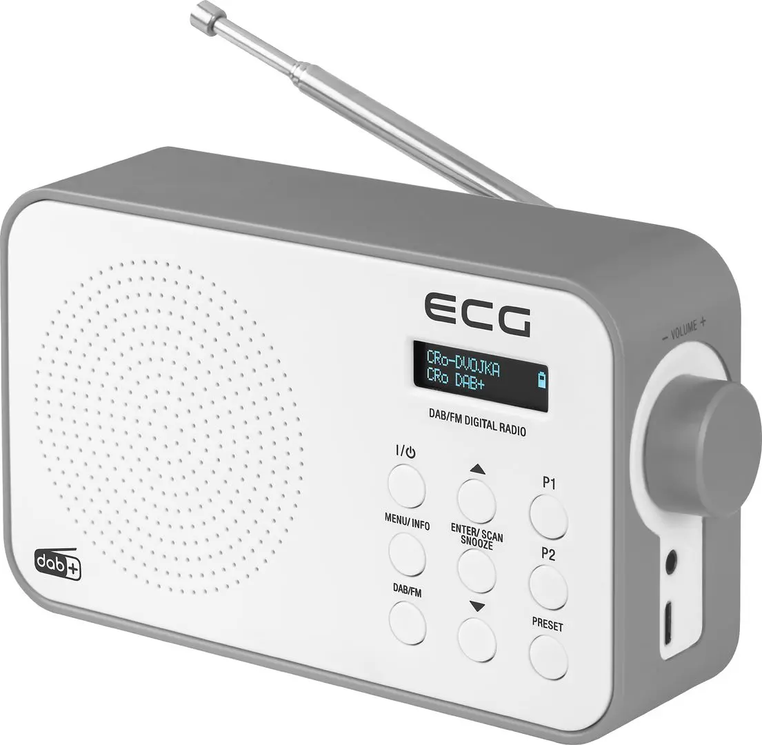 Radio portabil ECG RD 110 DAB (White) - 2