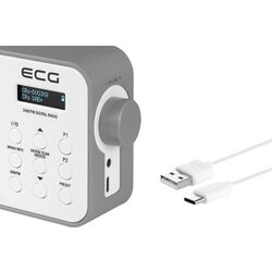 Radio portabil ECG RD 110 DAB (White) Thumb
