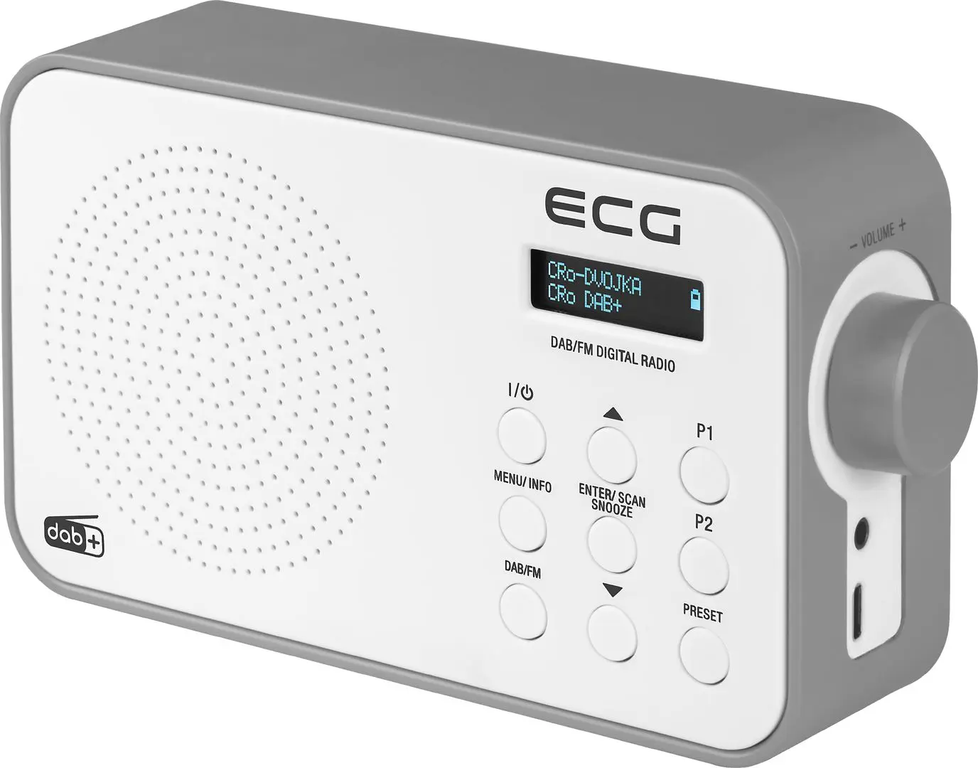 Radio portabil ECG RD 110 DAB (White)