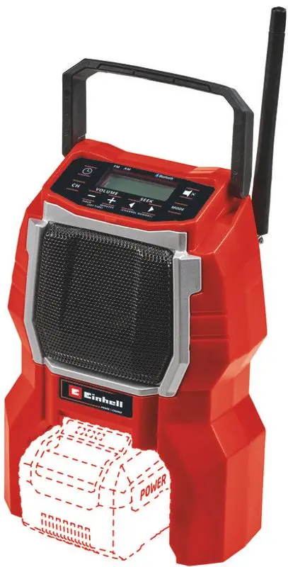 Difuzor portabil fără fir Einhell TC-RA 18 Li BT Solo