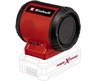 Difuzor portabil Einhell TC-SR 18 Li BT Solo (Red/Black)