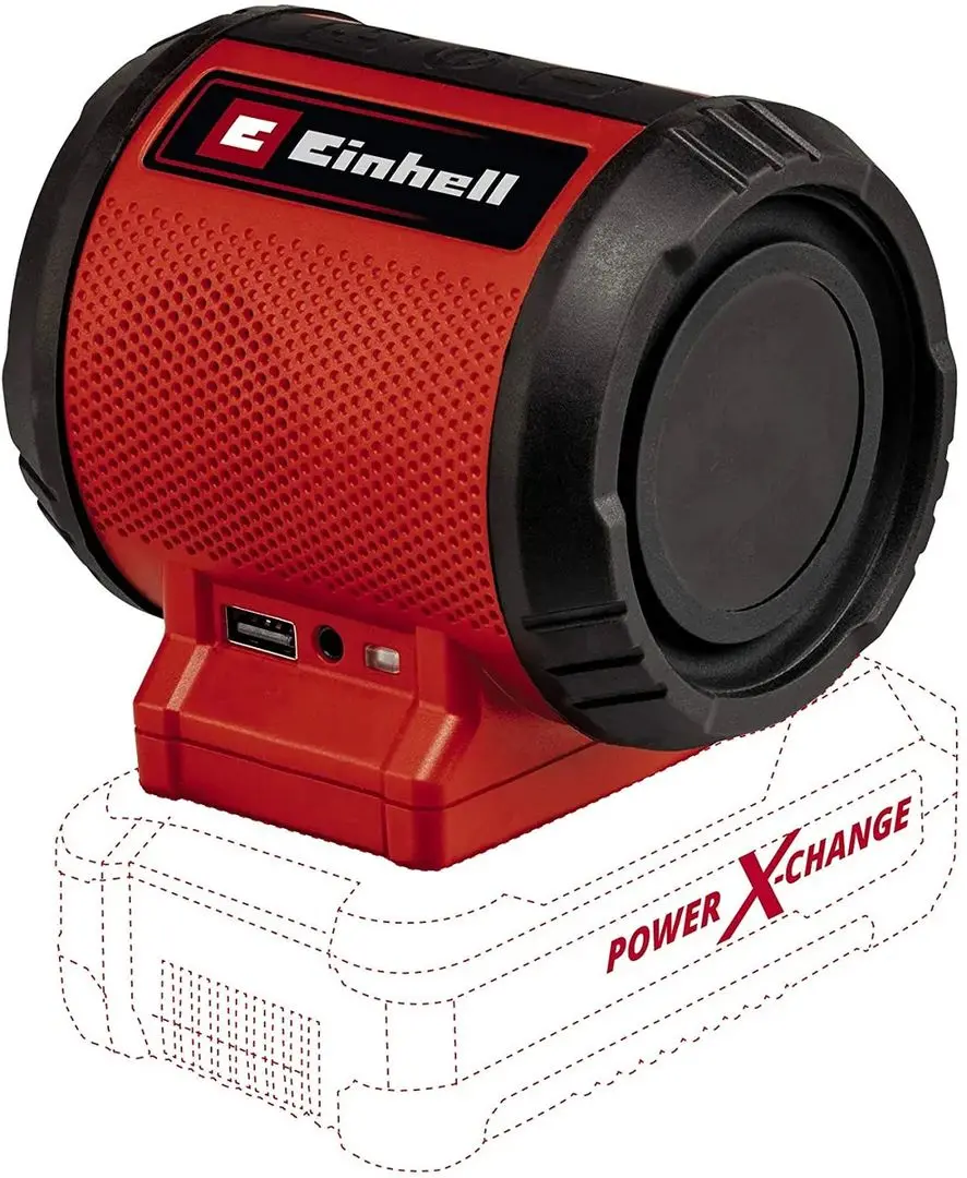 Difuzor portabil Einhell TC-SR 18 Li BT Solo (Red/Black)