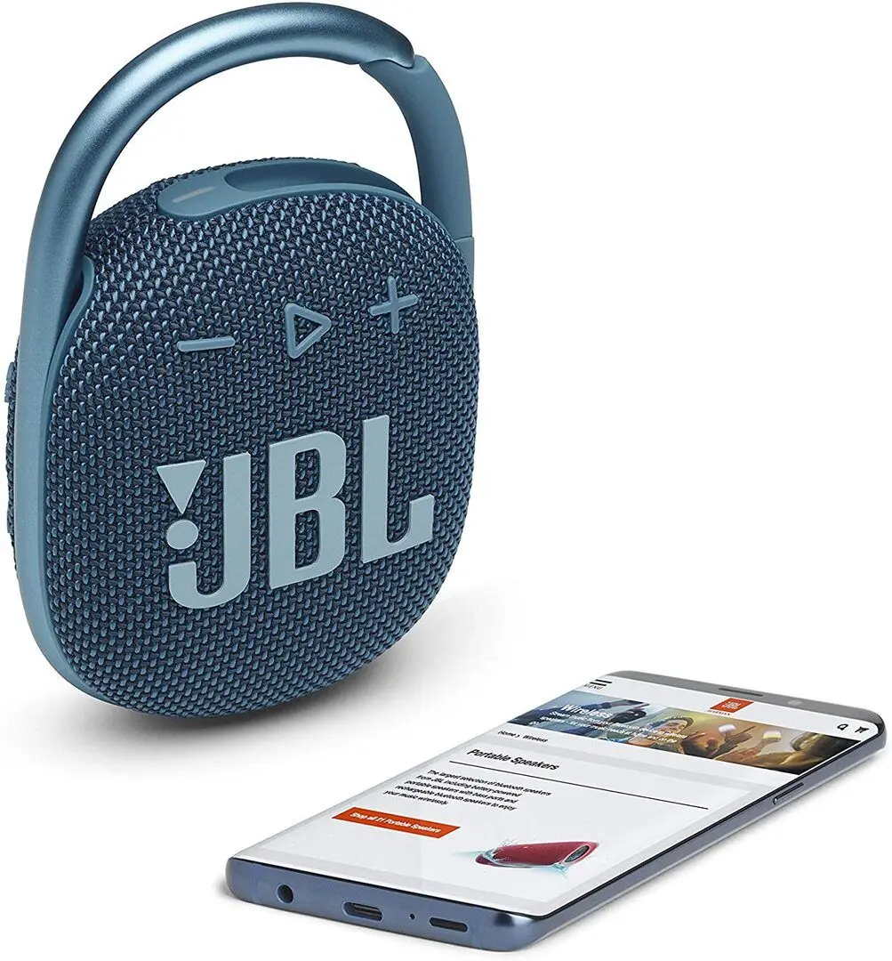 Difuzor portabil fara fir JBL Clip 4 (Blue)