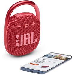 Difuzor portabil fara fir JBL Clip 4 (Red) Thumb