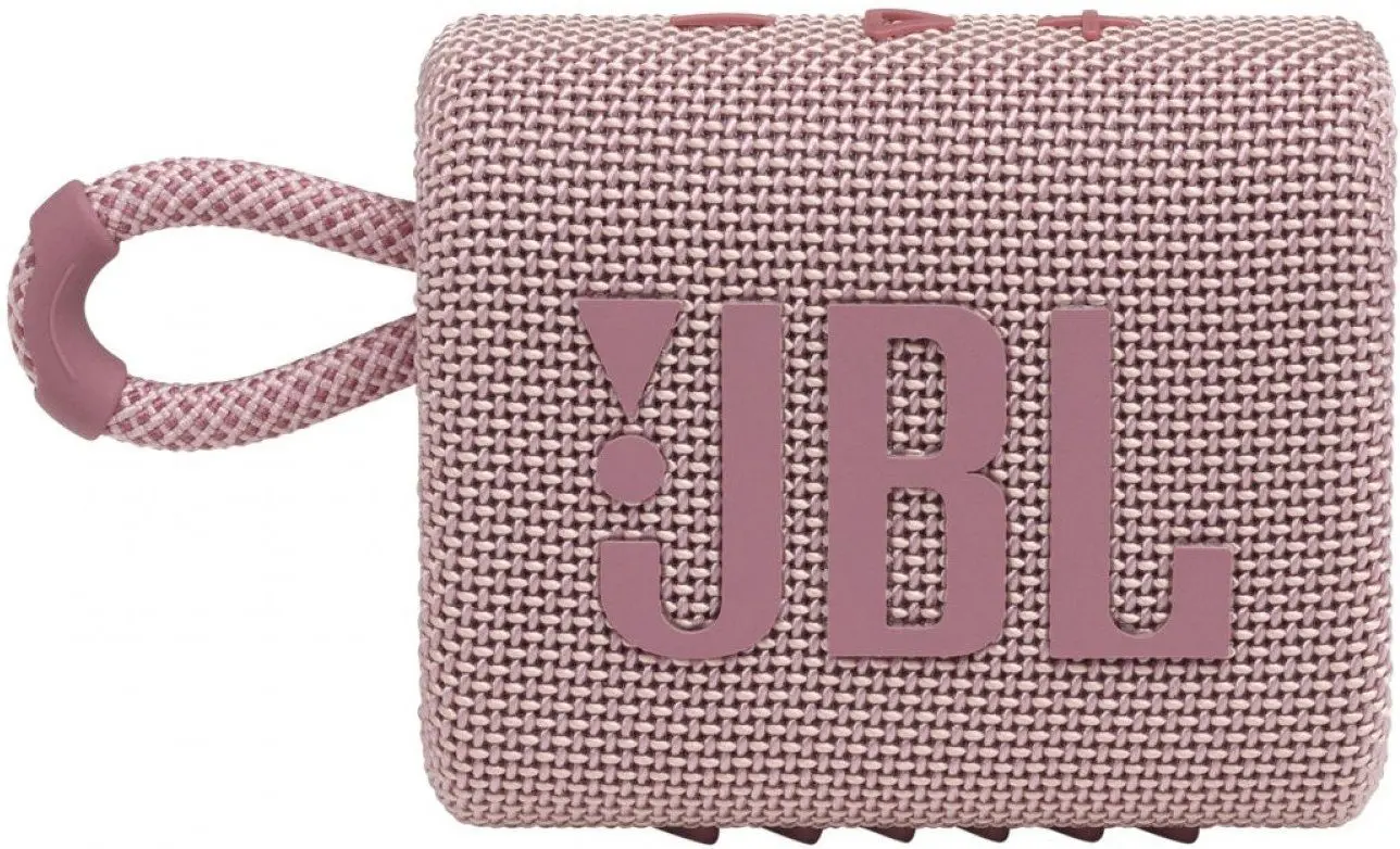 Беспроводная портативная колонка JBL GO 3 (Pink) - 2