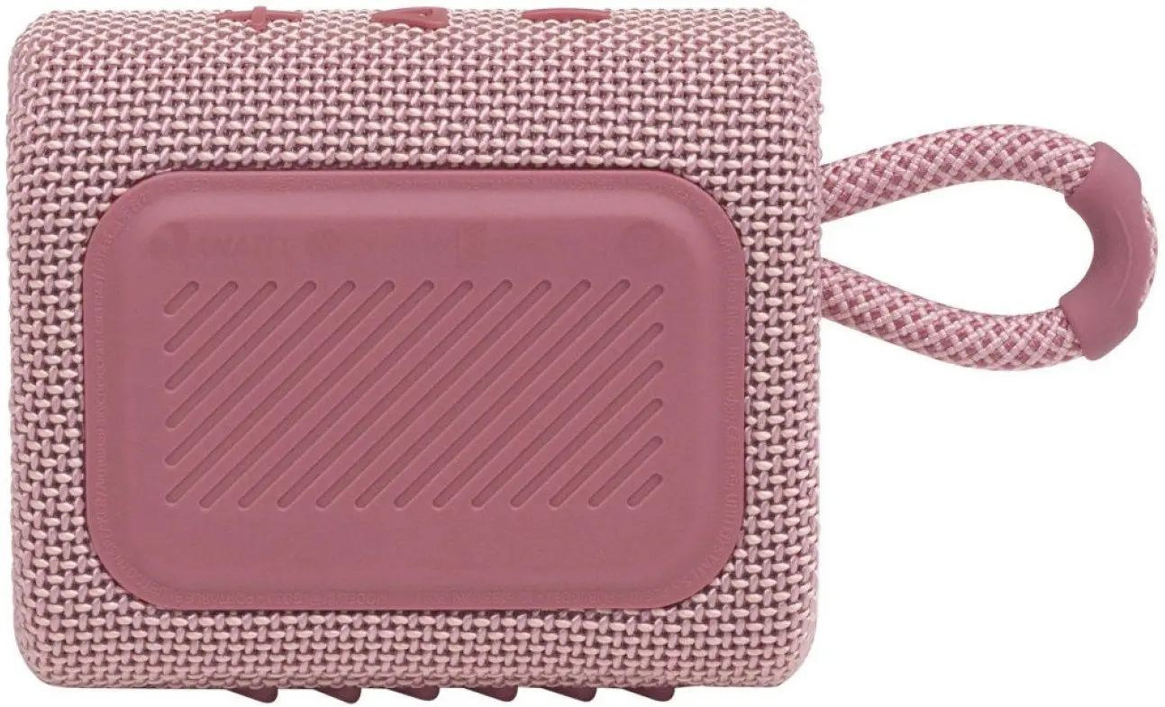 Беспроводная портативная колонка JBL GO 3 (Pink) - 3
