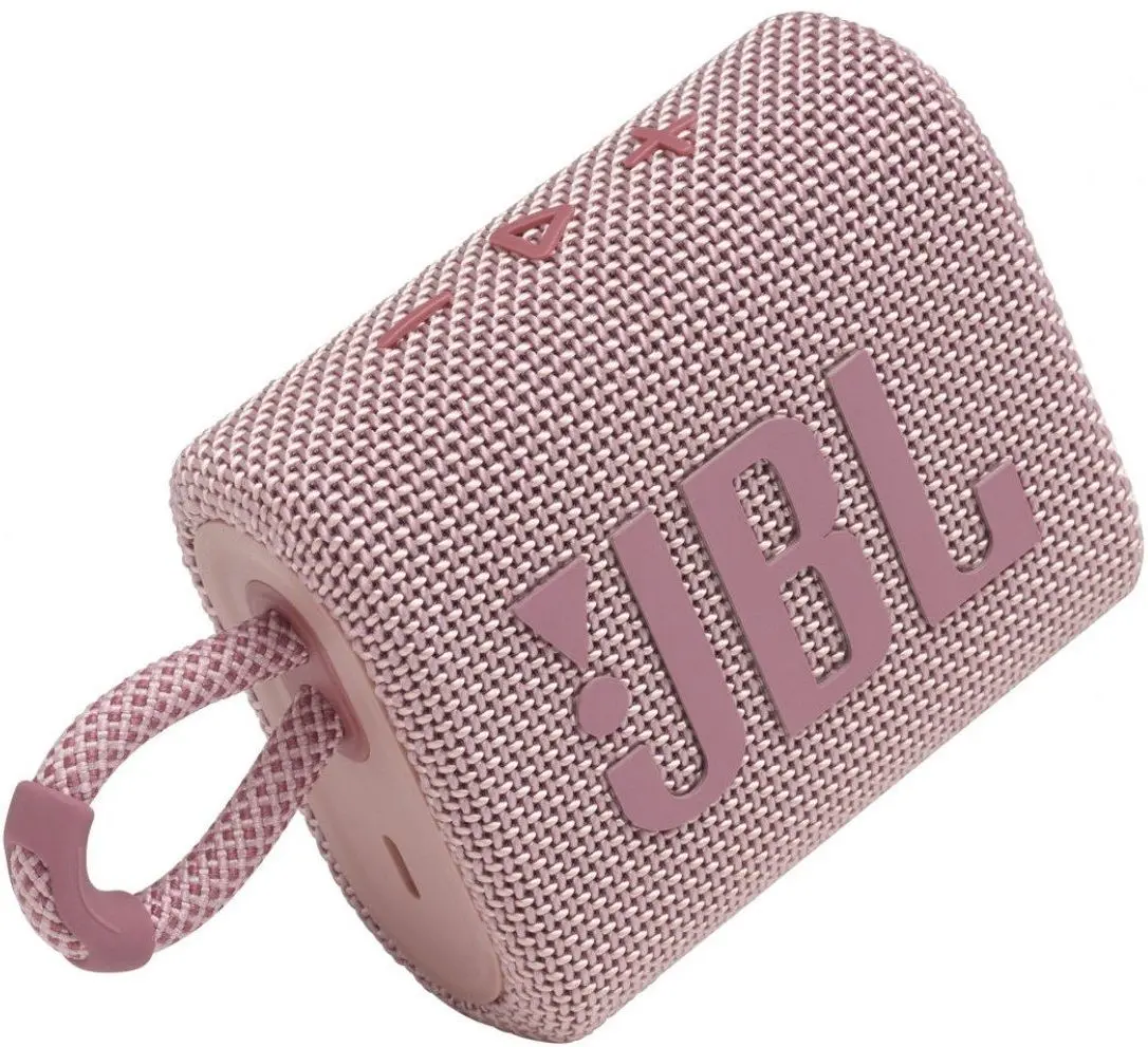Беспроводная портативная колонка JBL GO 3 (Pink) - 4