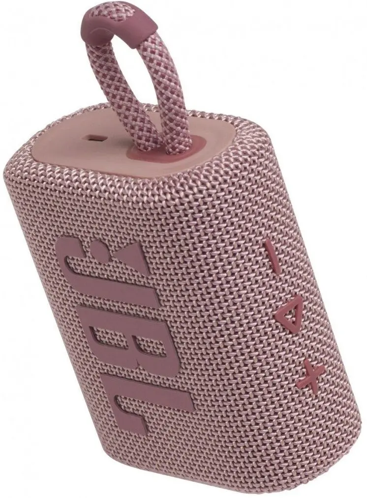 Беспроводная портативная колонка JBL GO 3 (Pink) - 5