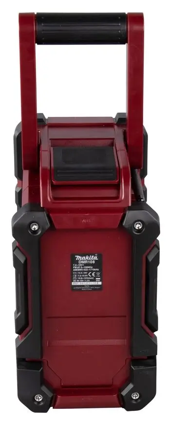 Difuzor portabil fără fir Makita DMR108AR (Black/Red) - 6