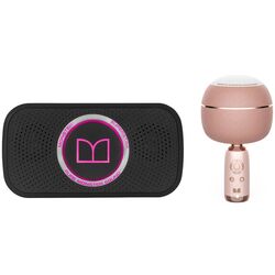 Set wireless difuzor + microfon Monster Superstar (Pink)