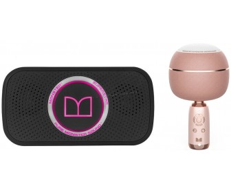 Set wireless difuzor + microfon Monster Superstar (Pink)