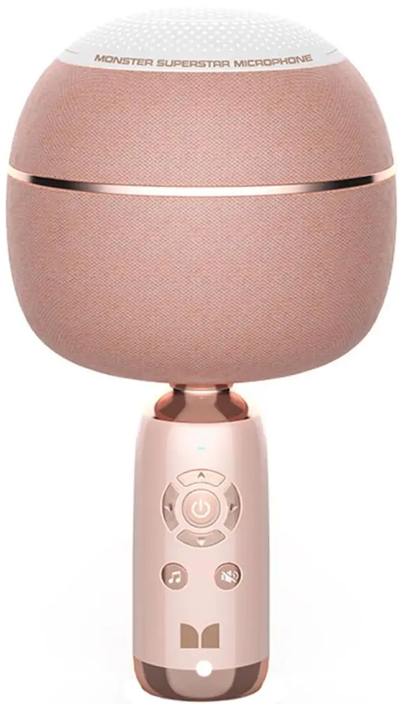 Set wireless difuzor + microfon Monster Superstar (Pink)
