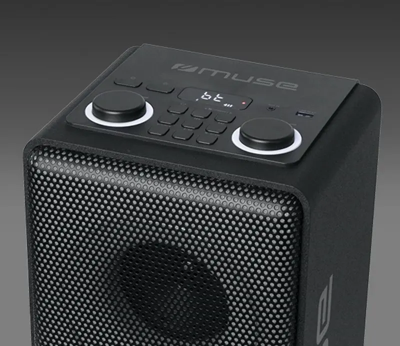 Sistem acustic portabil Muse M-1808 DJ (Black)