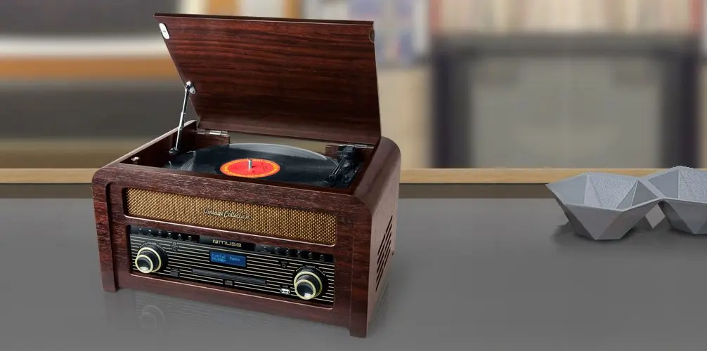 Player de vinil Muse MT-115 DAB (Brown) - 3