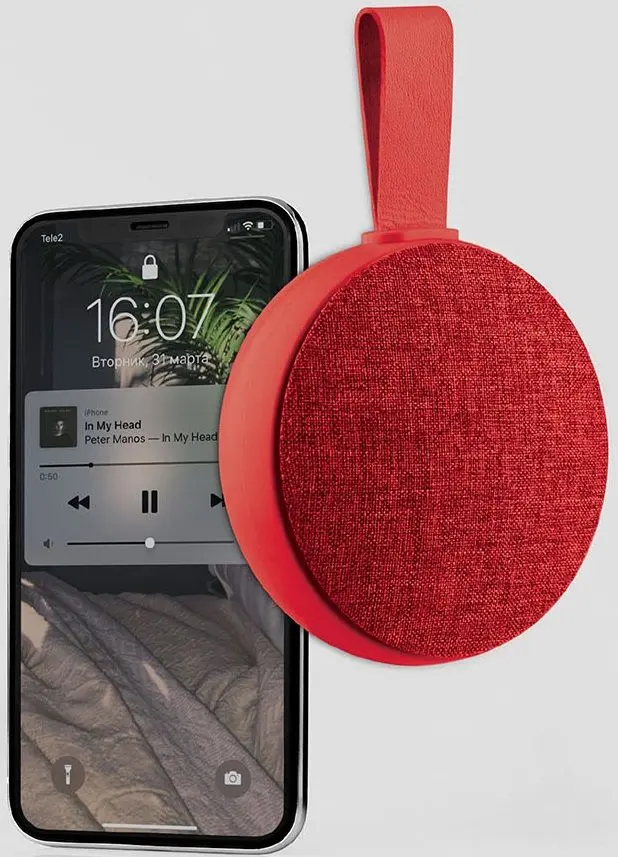 Difuzor portatibil fara fir Rombica Mysound BT-35 (Red) - 7