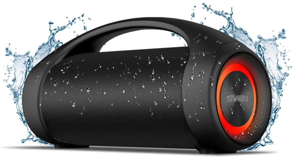 Беспроводная портативная колонка Sven PS-370 (Black)