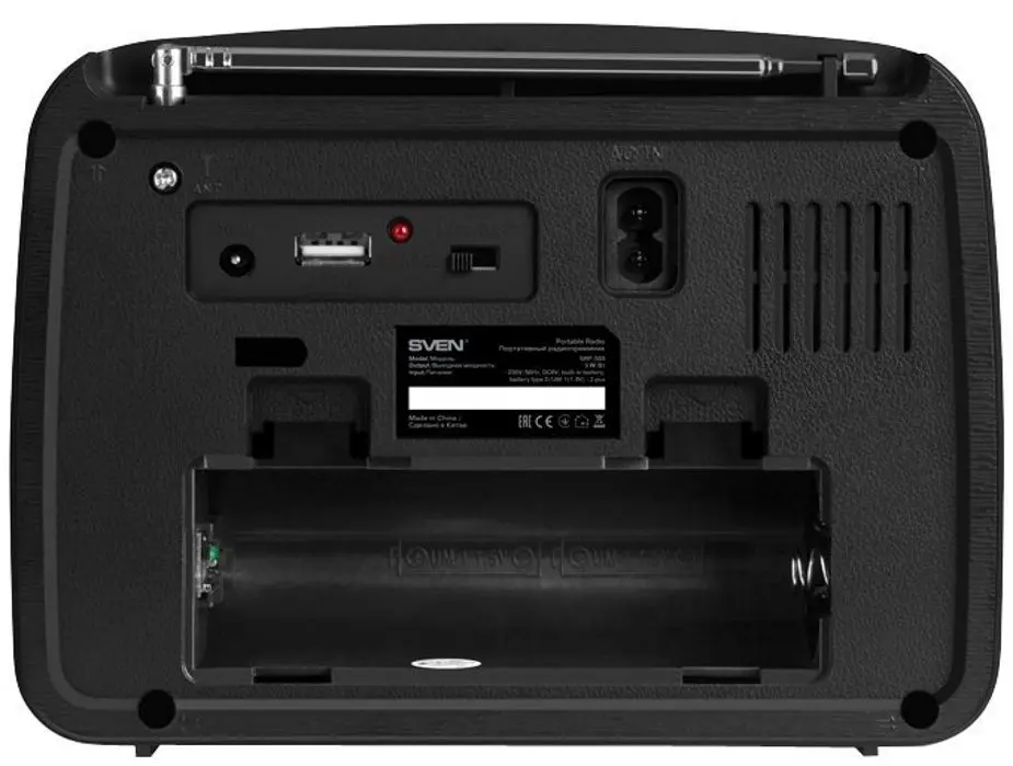 Портативный радиоприёмник Sven SRP-555 (Black) - 4