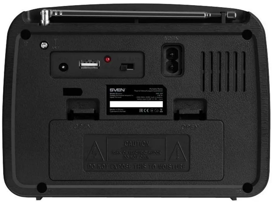 Портативный радиоприёмник Sven SRP-555 (Black) - 5