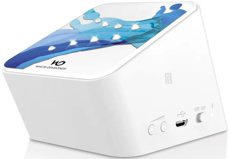 Беспроводная портативная колонка White Diamonds Liquids 8040LIQ44 (Blue)