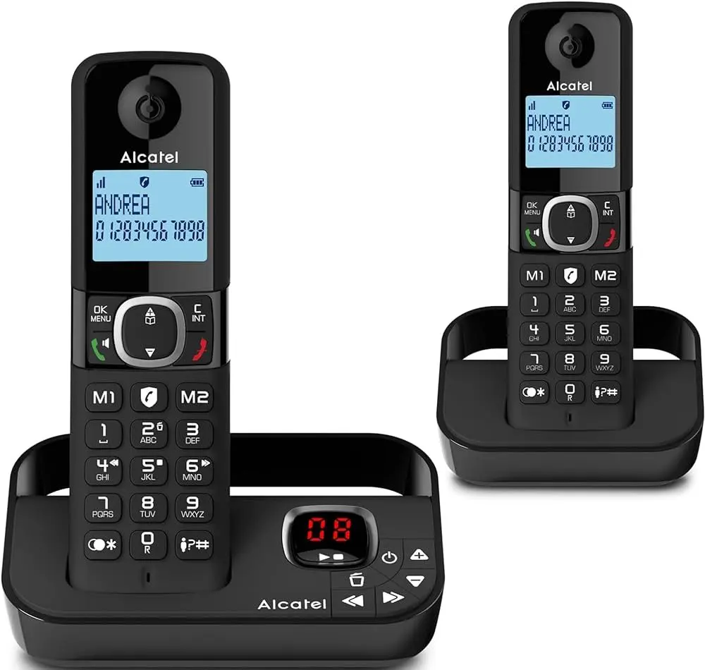 Radiotelefon Alcatel F860 Duo (Black)