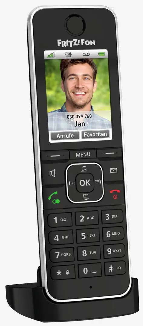 Радиотелефон AVM Fritz!Fon C6 (Black)