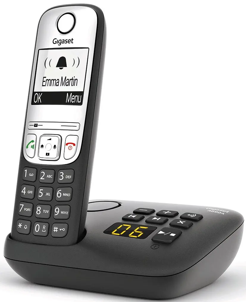 Radiotelefon Gigaset A690 (Black/Silver)