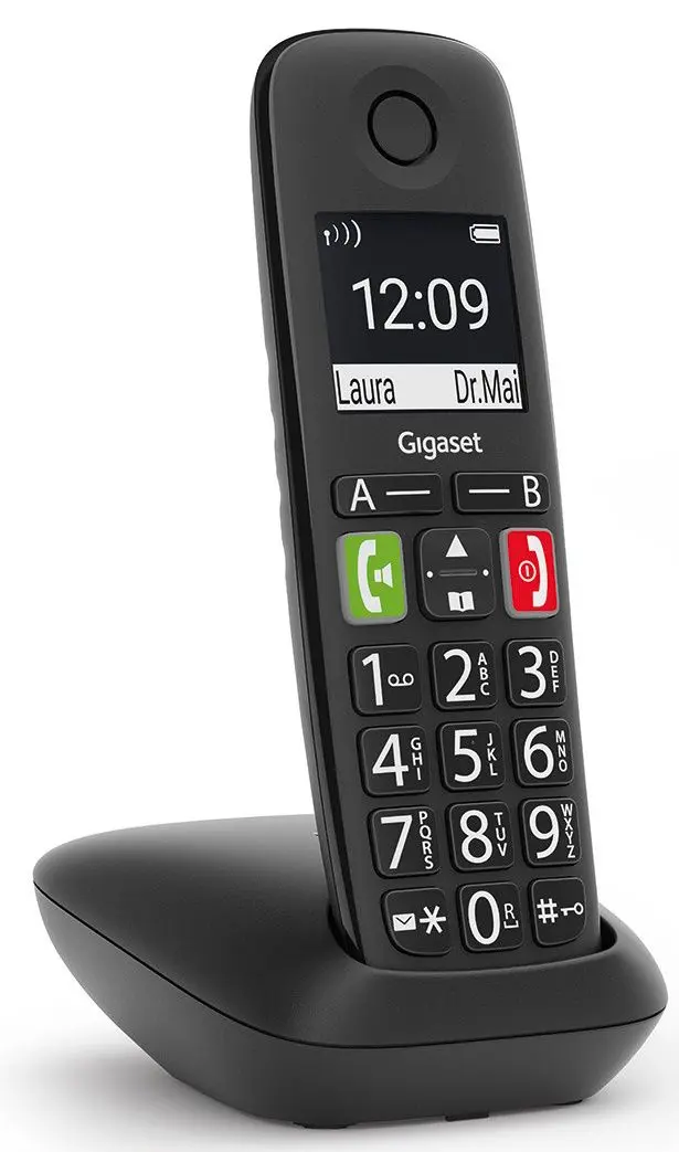 Radiotelefon Gigaset E290 (Black)