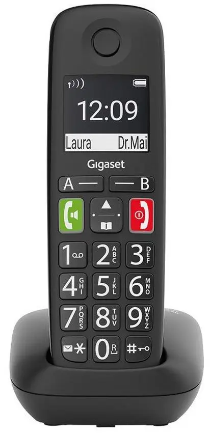 Radiotelefon Gigaset E290 (Black)