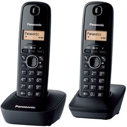 Radiotelefon Panasonic KX-TG1612FXH (Black)