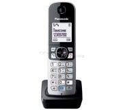 Дополнительная трубка Dect Panasonic KX-TGA681RUB (Black/Silver)