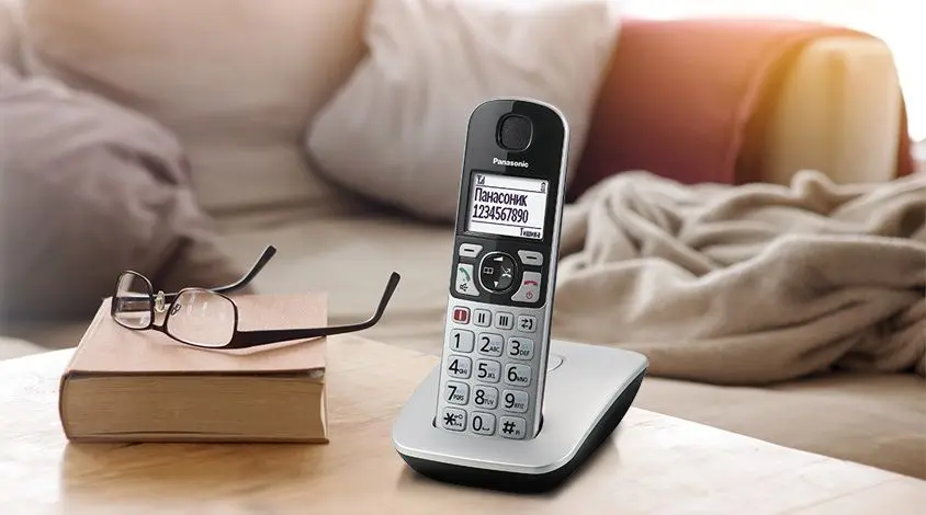 Радиотелефон Panasonic KX-TGE510RUS (Silver)