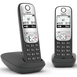 Radiotelefon Gigaset A690 Duo (Black/Silver) Thumb